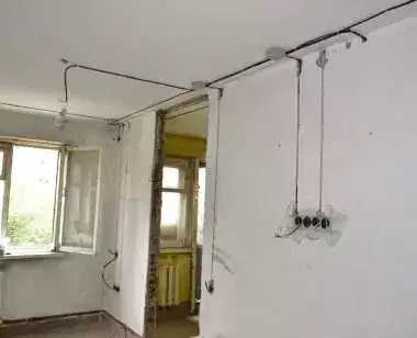 Замена электропроводки в квартире